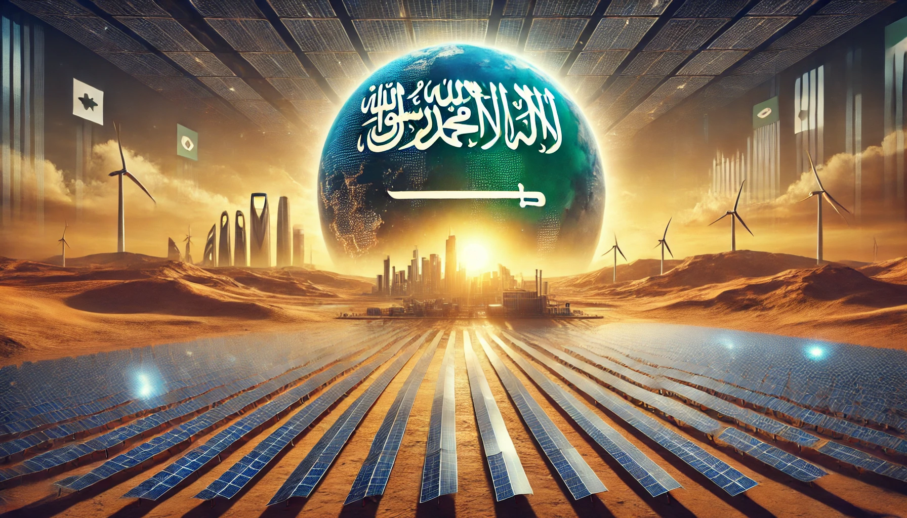 السعودية تطلق أكبر مزرعة شمسية في العالم، تحول مشهد الطاقة العالمي